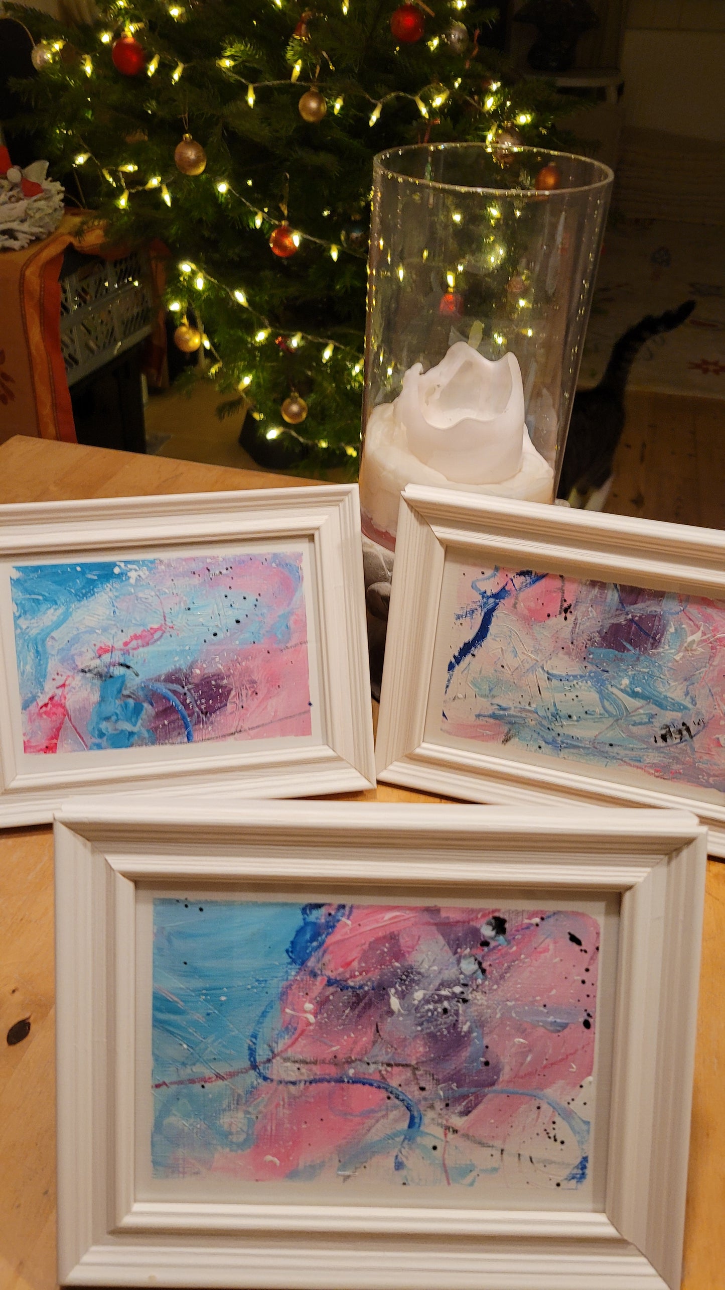 Sea Space Series I-VIII, 13x18 cm