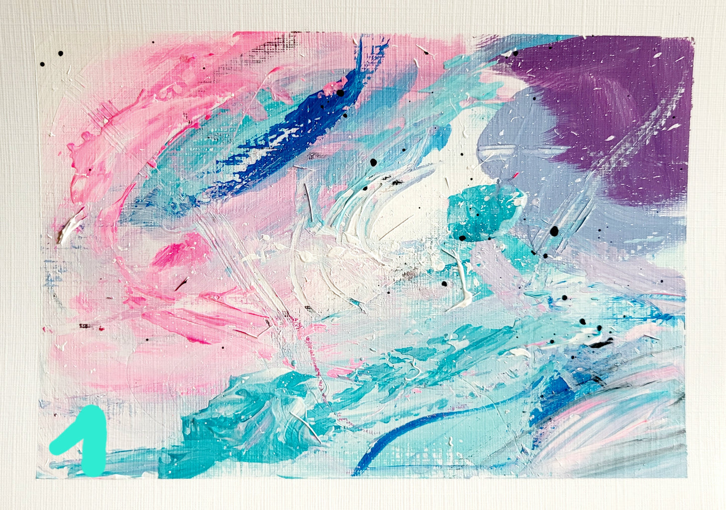 Sea Space Series I-VIII, 13x18 cm