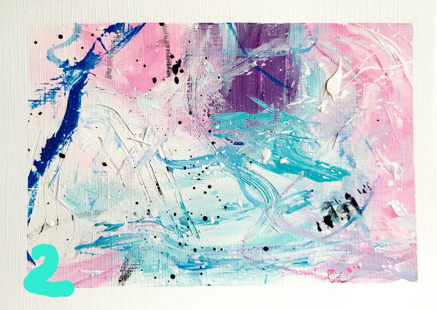 Sea Space Series I-VIII, 13x18 cm