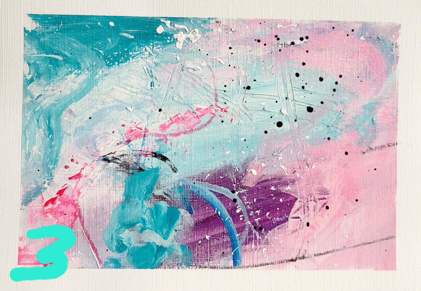 Sea Space Series I-VIII, 13x18 cm