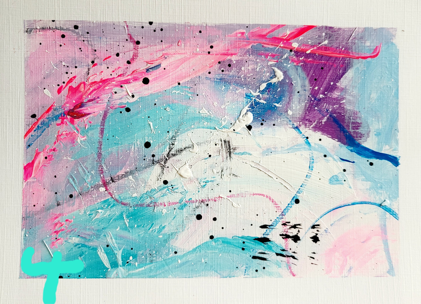 Sea Space Series I-VIII, 13x18 cm