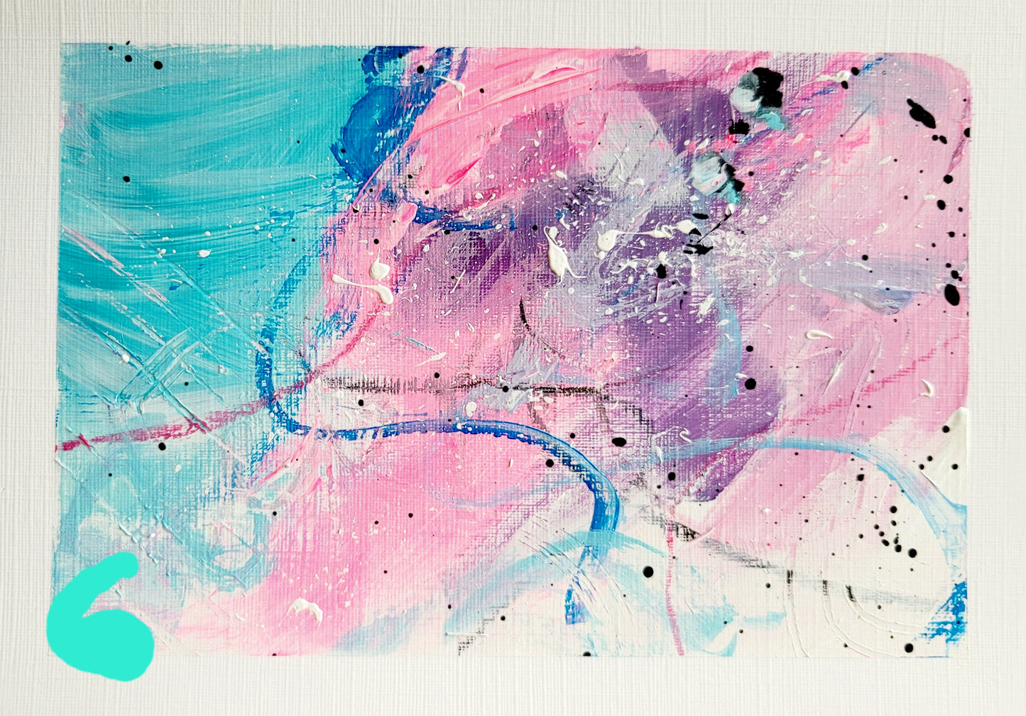 Sea Space Series I-VIII, 13x18 cm