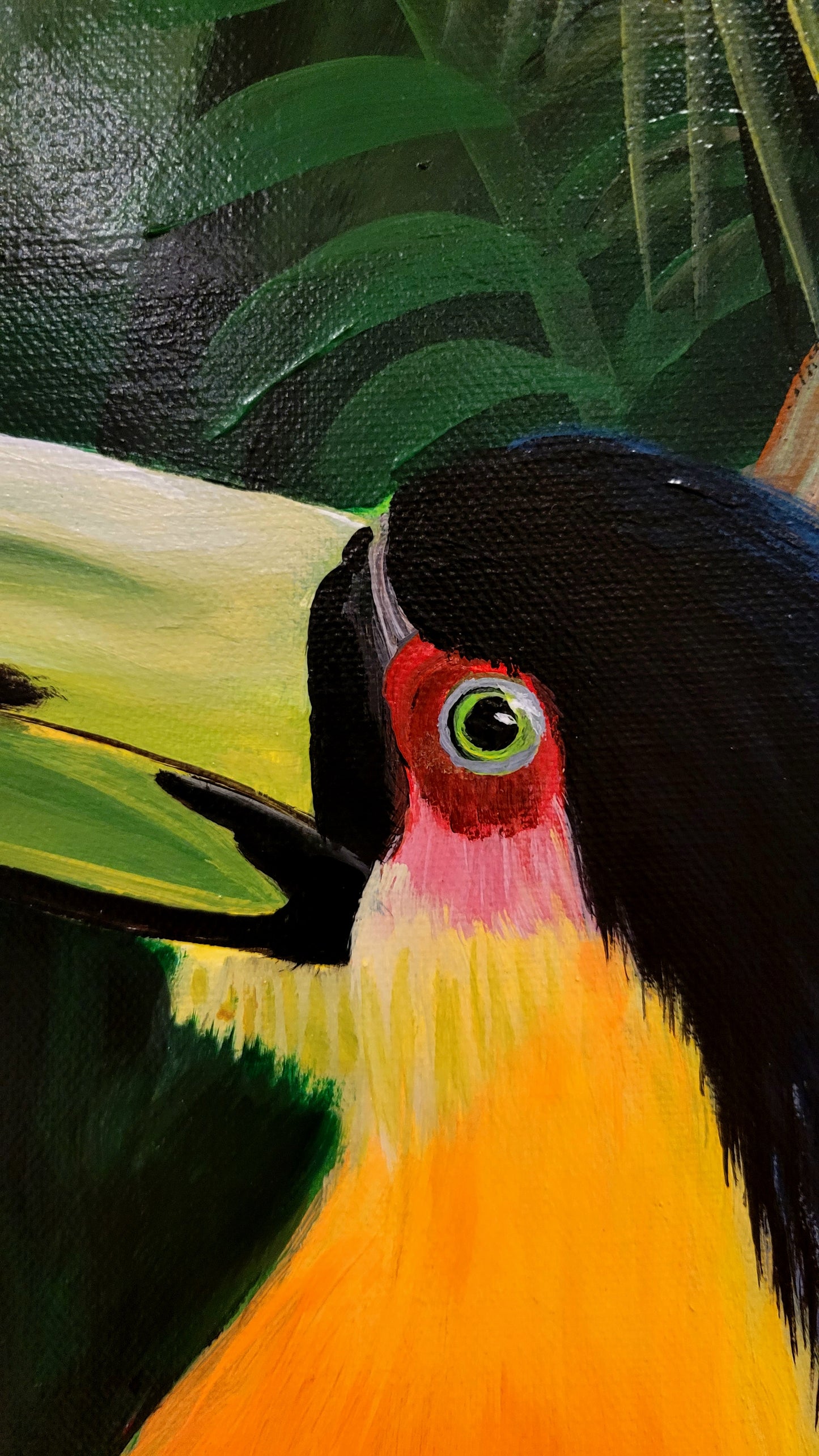 Jungle tucan, 70x50 cm