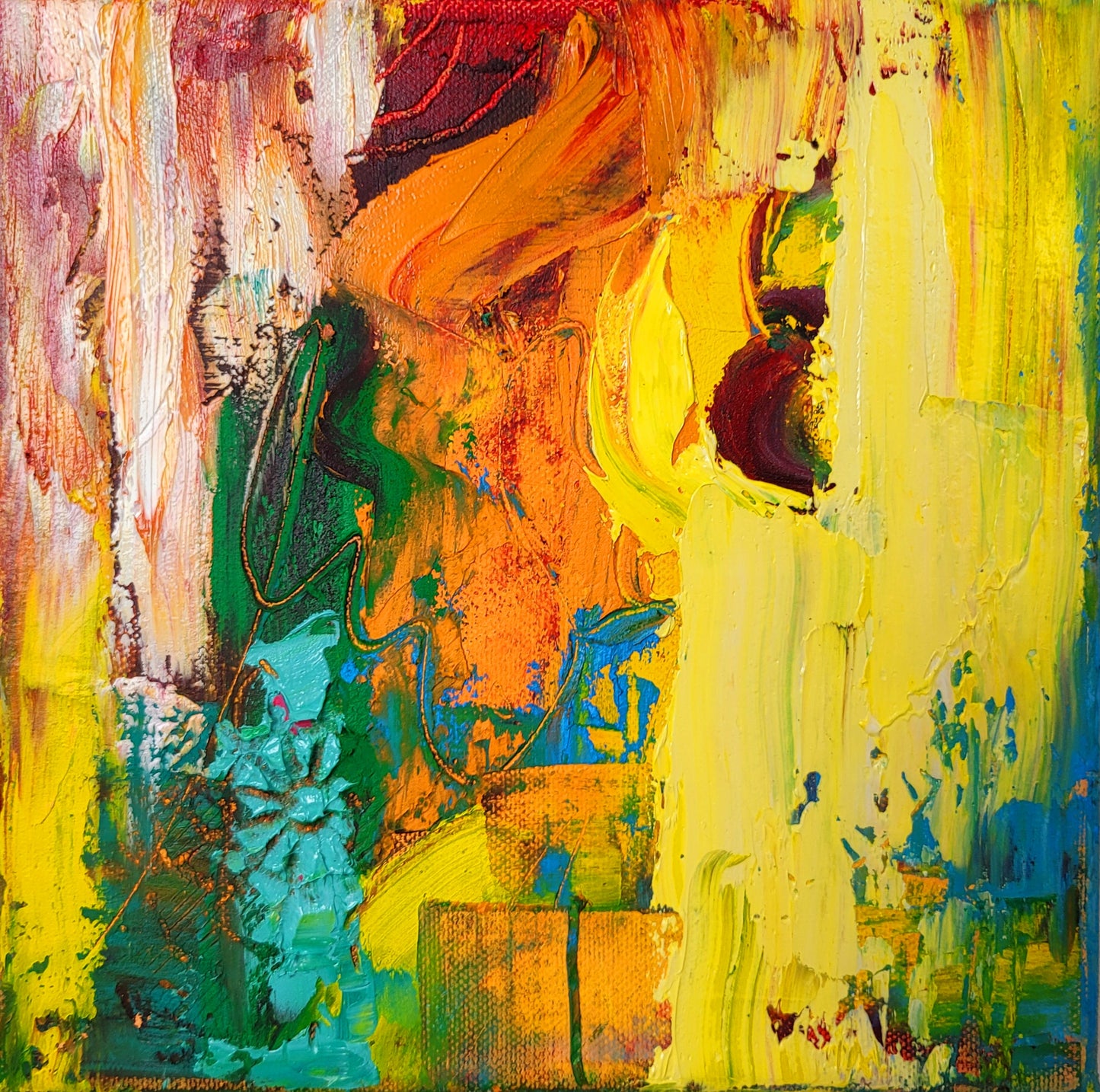 Sun and energy I-III, 20x20cm