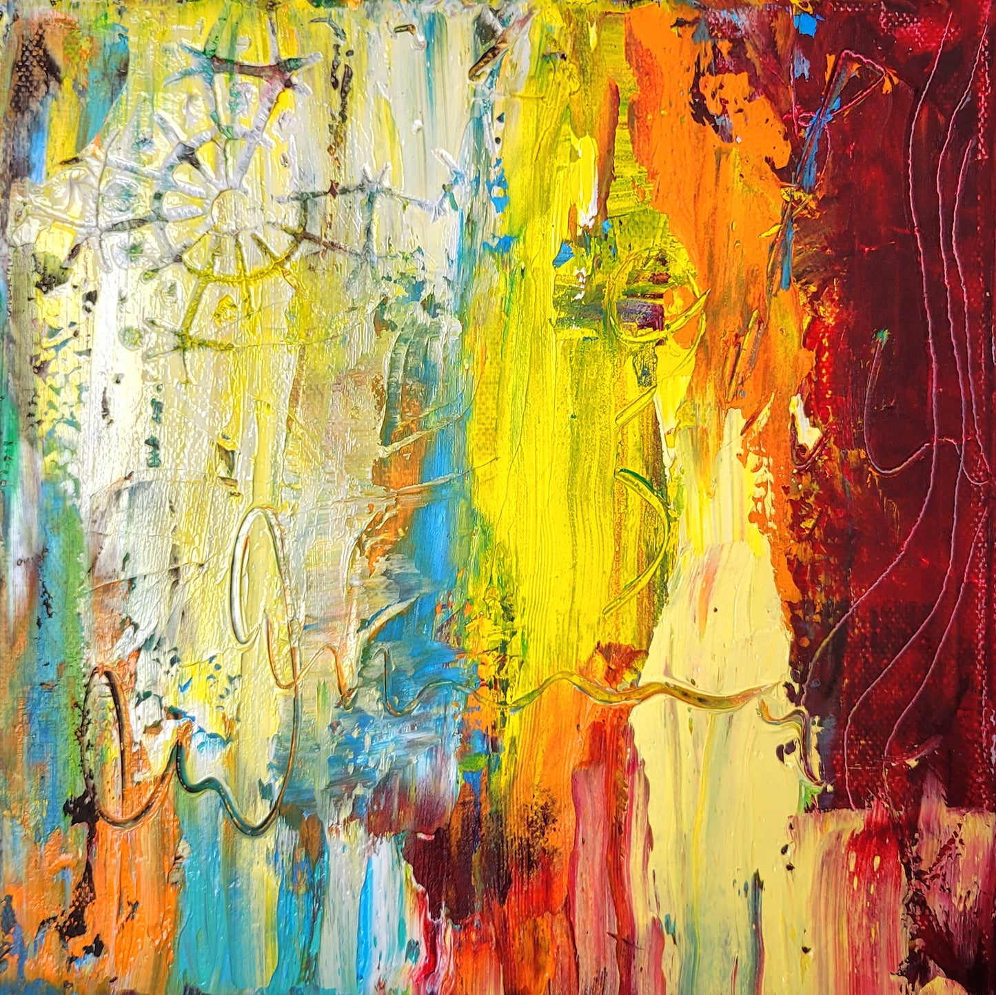 Sun and energy I-III, 20x20cm