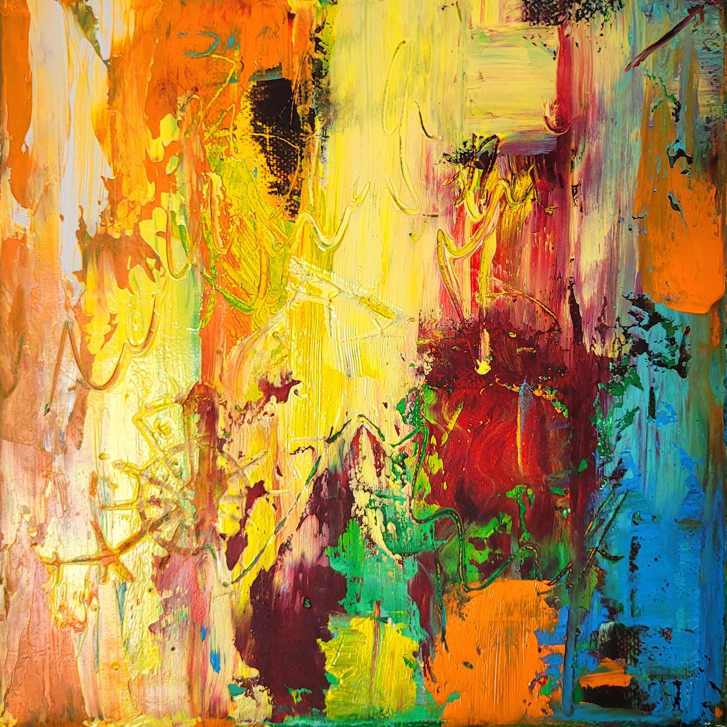 Sun and energy I-III, 20x20cm
