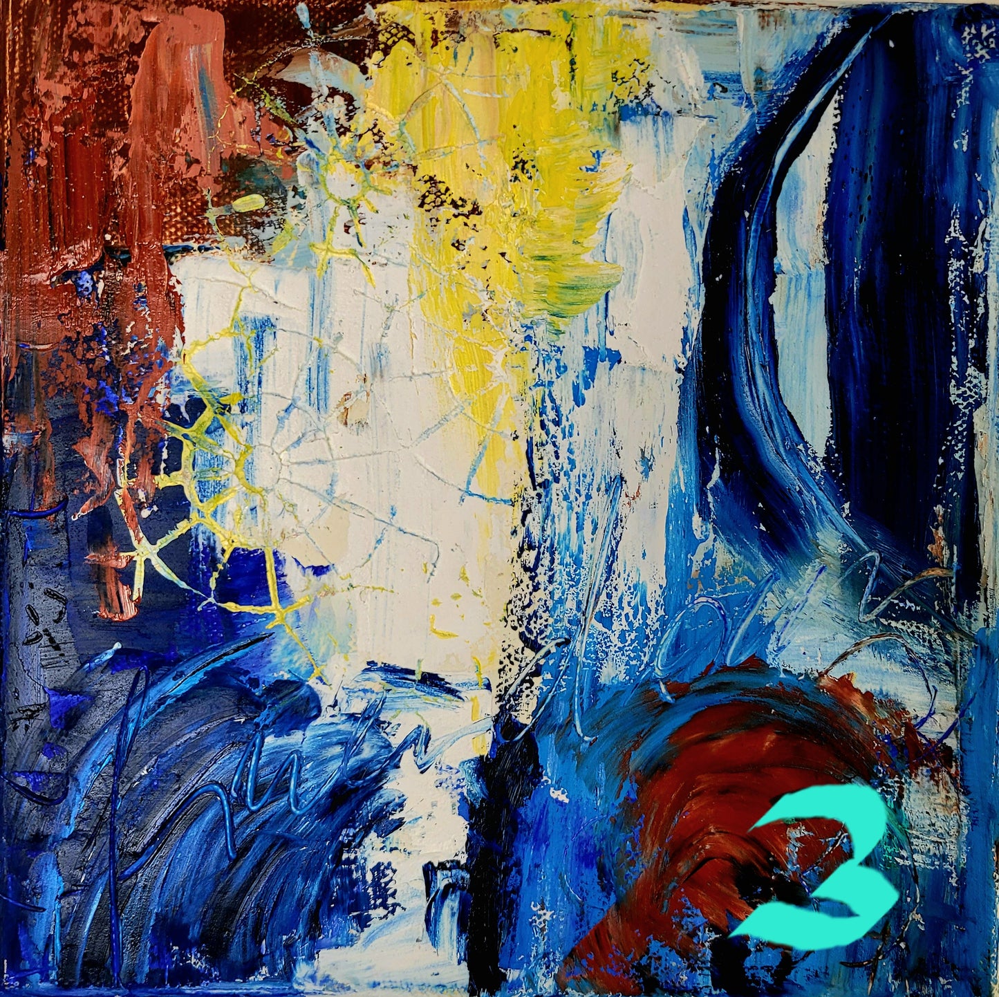 ´Aire salado I-III´, 20x20 cm