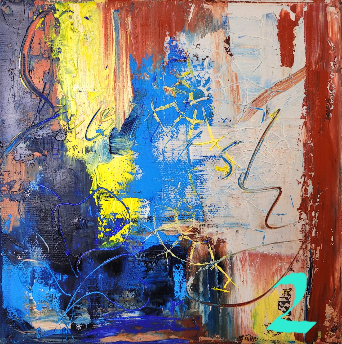 ´Aire salado I-III´, 20x20 cm