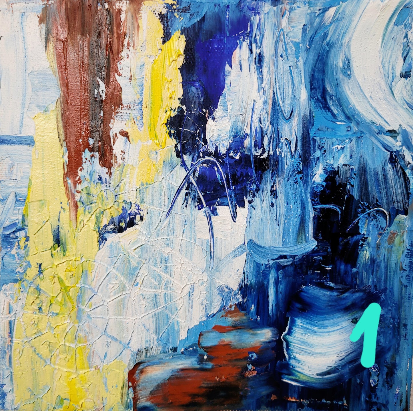 ´Aire salado I-III´, 20x20 cm