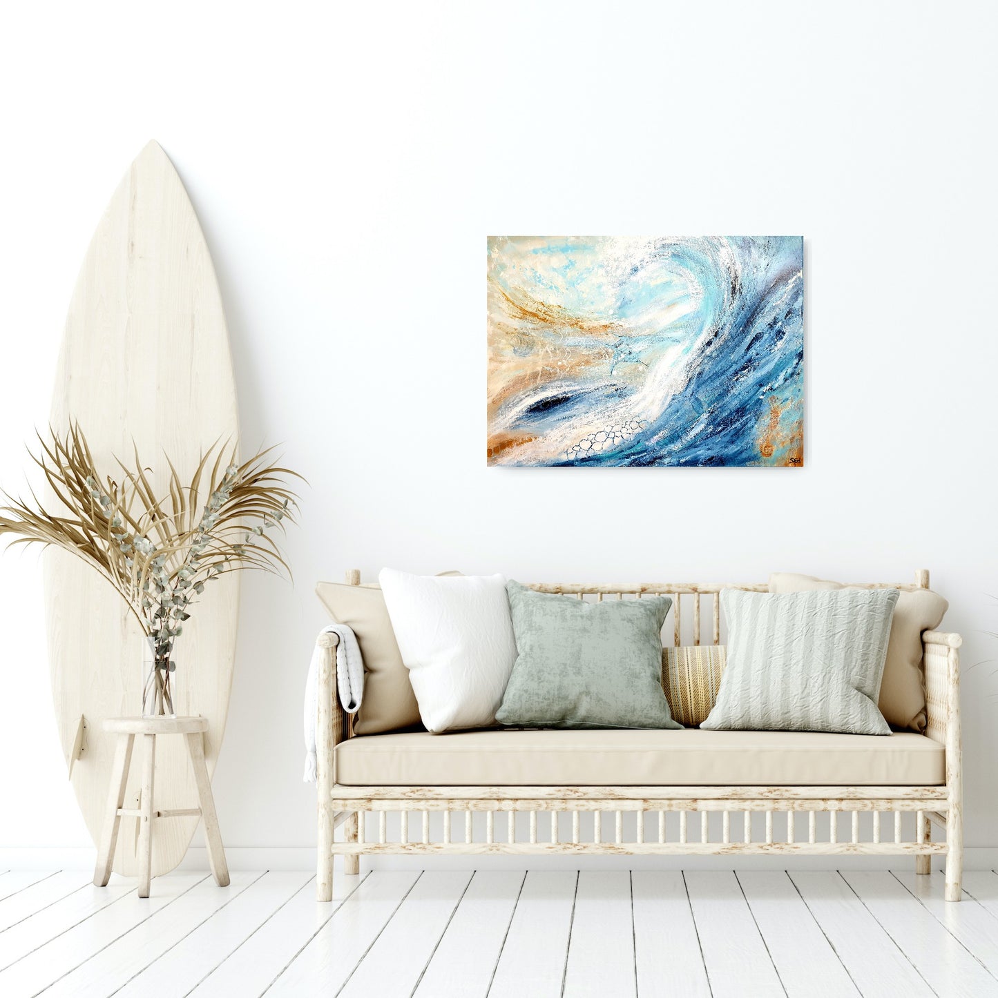 The sea is watching you, 60x80cm