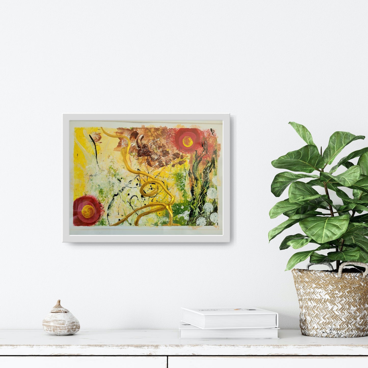 Golden summer I, 18x24 cm