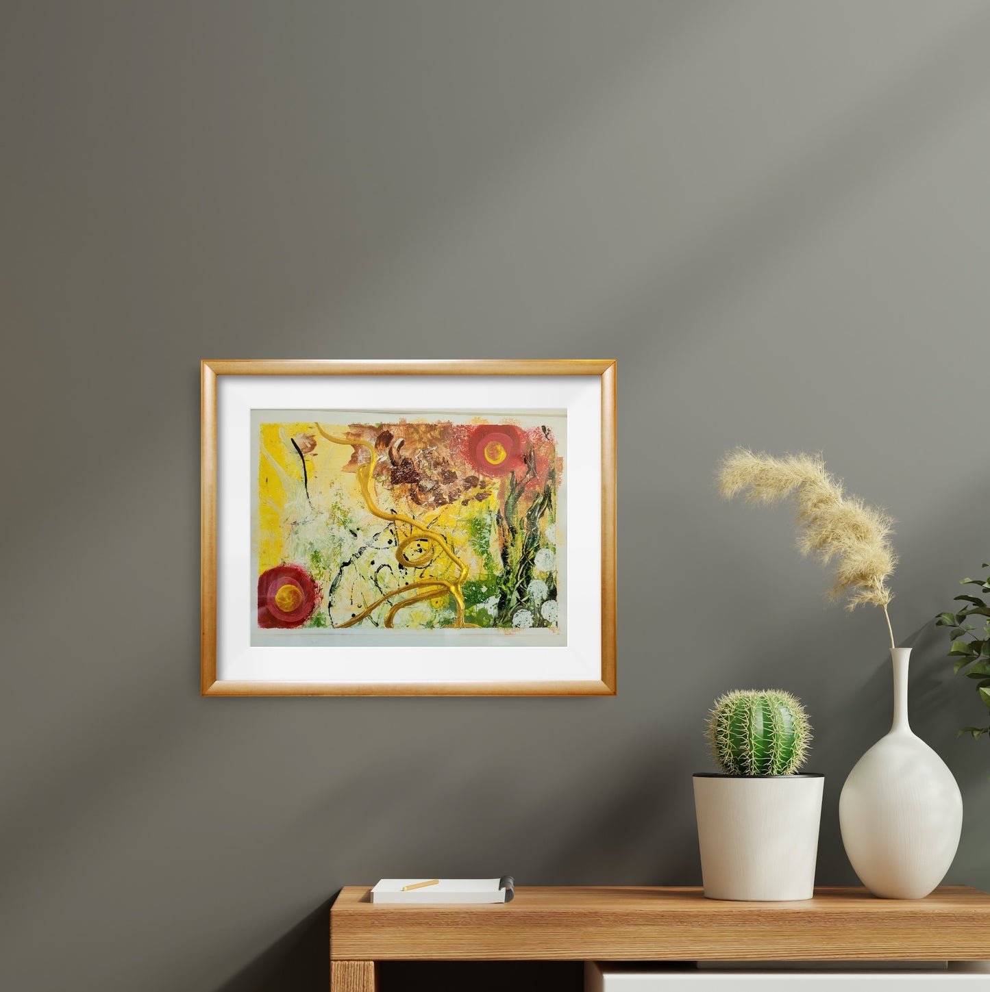 Golden summer I, 18x24 cm