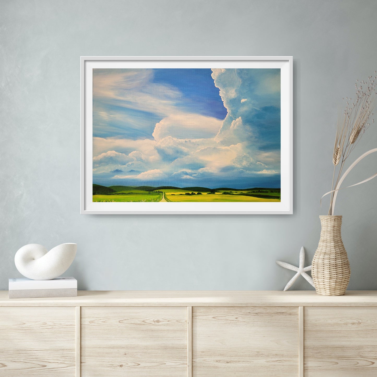 Before the storm, oil painting, 50x70 cm