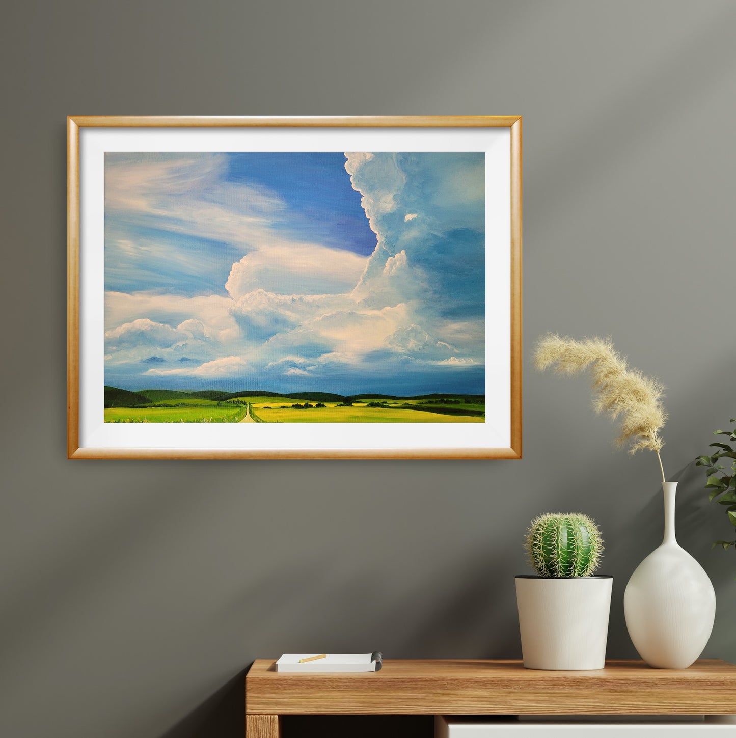 Before the storm, oil painting, 50x70 cm