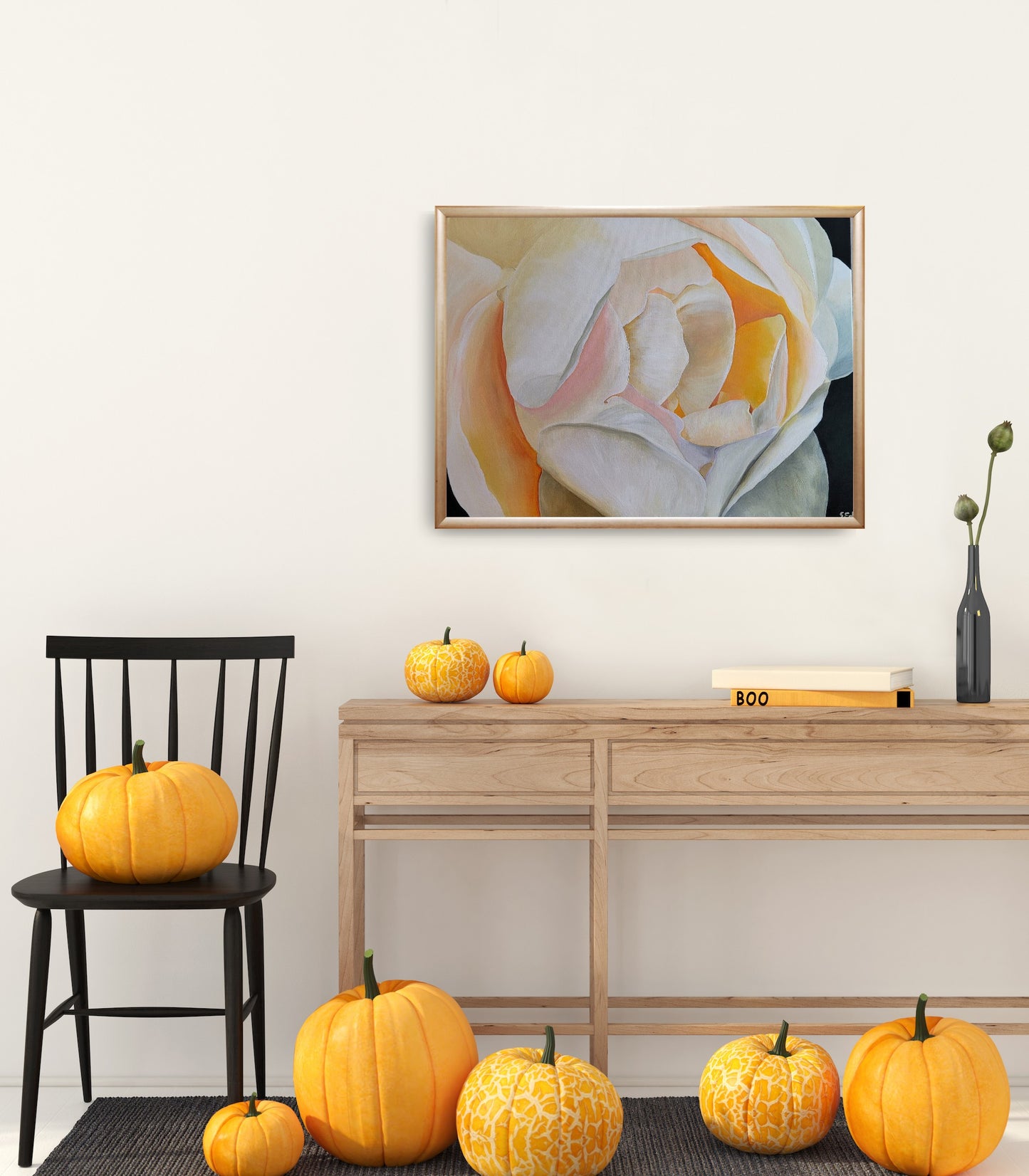 Rose in Amsterdam, 60x80cm