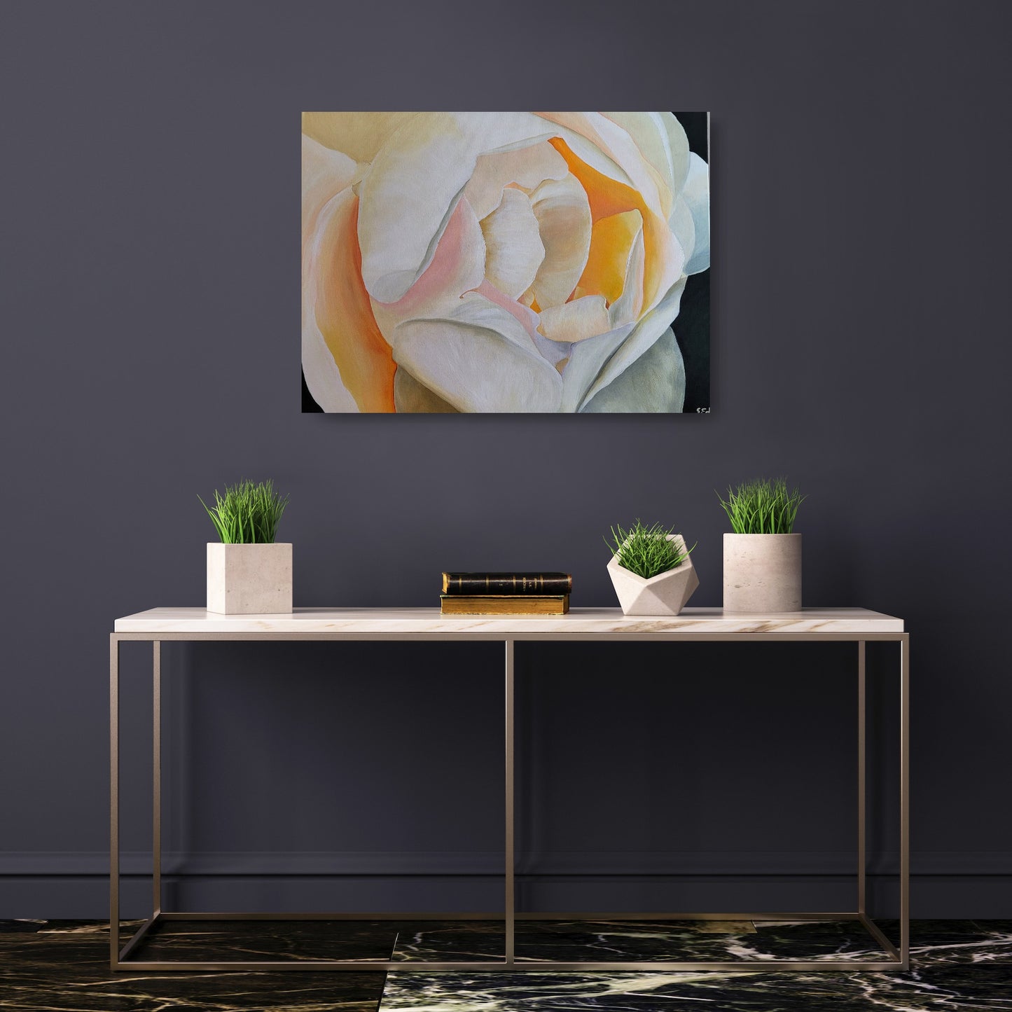 Rose in Amsterdam, 60x80cm
