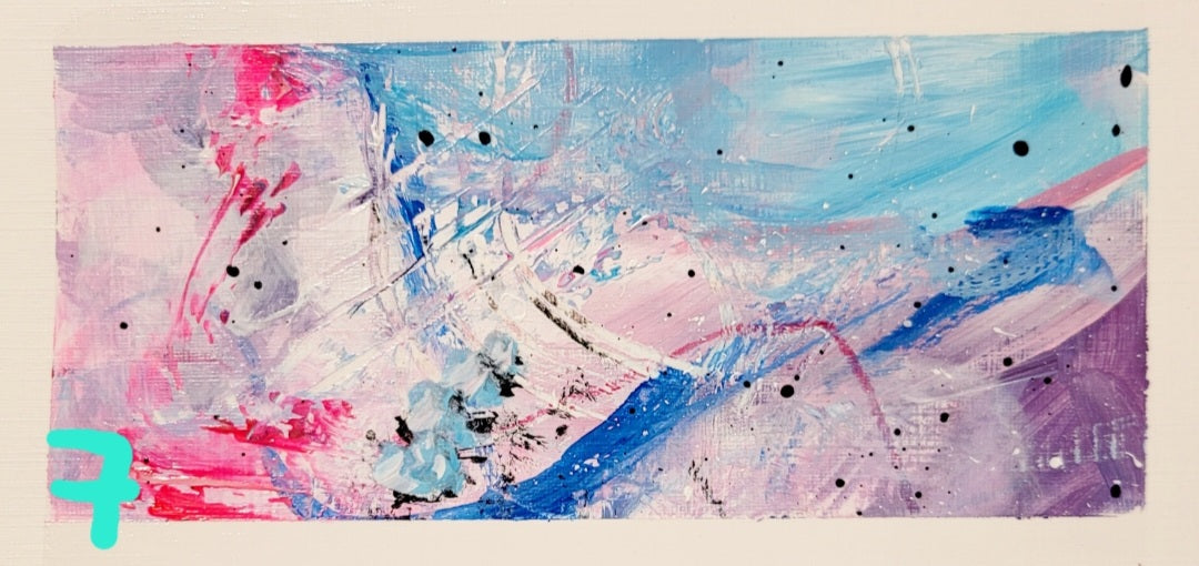 Sea Space Series I-VIII, 13x18 cm