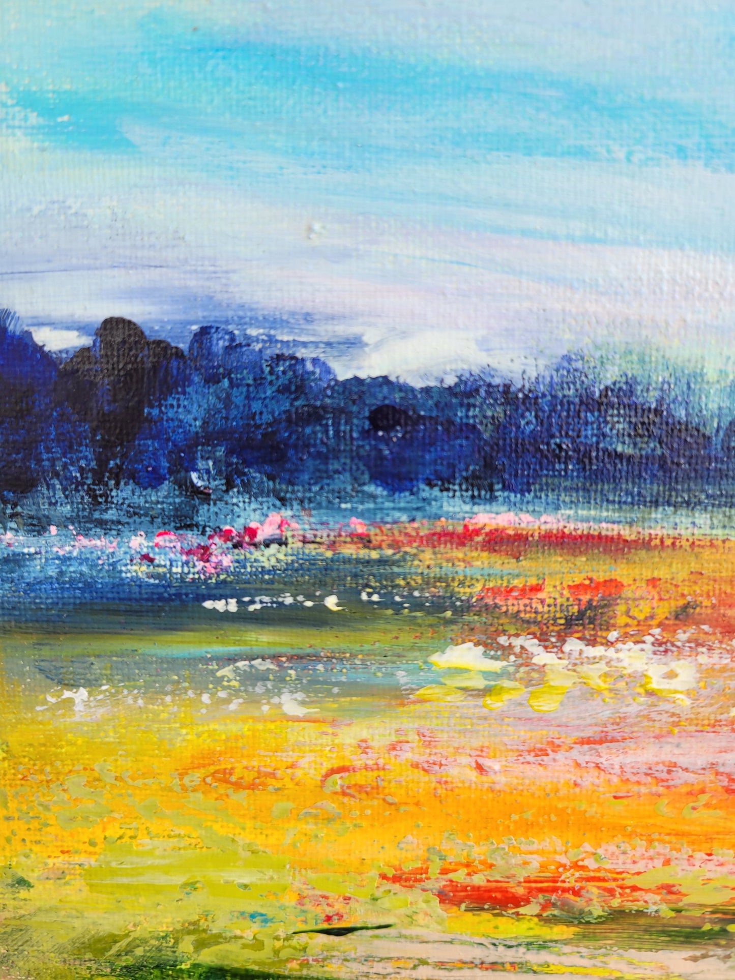 ´Poppy field´, 30x30 cm