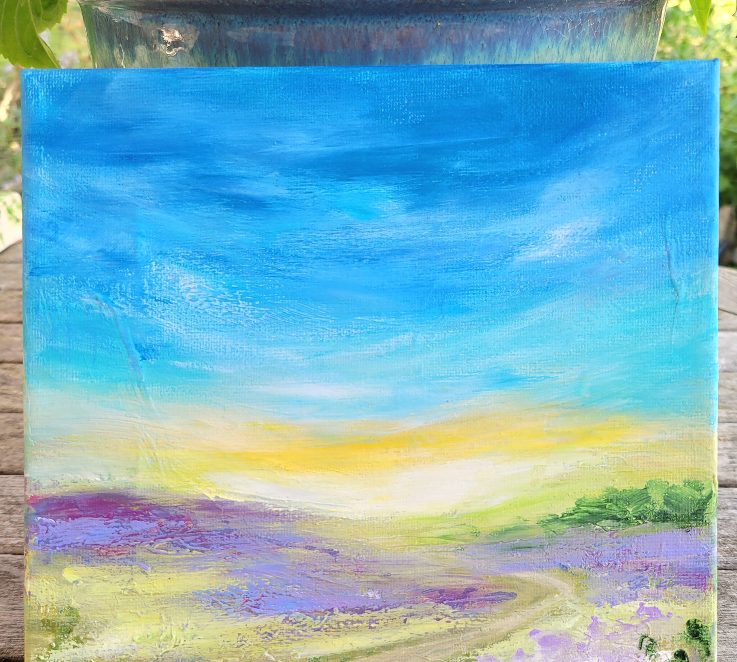 ´Free at last´, 20x20cm