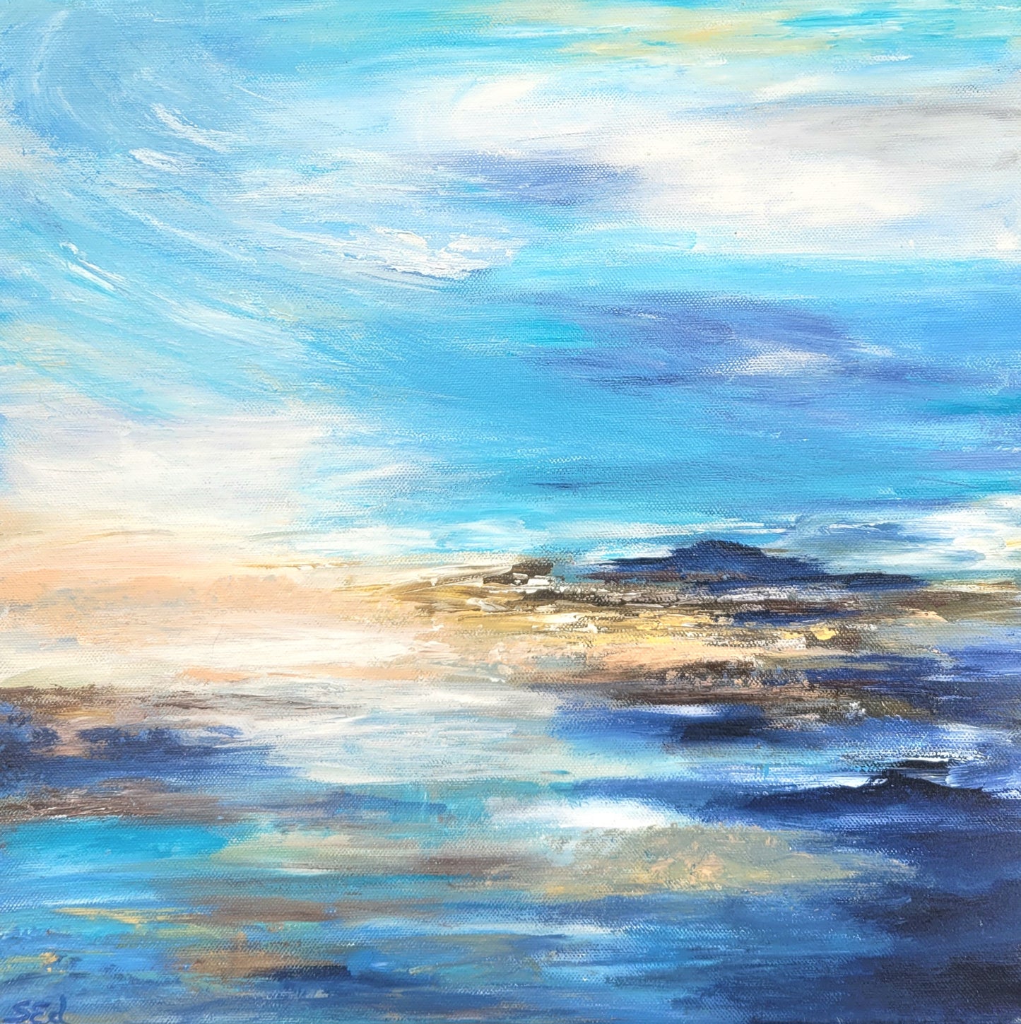 Atlantic Shores, 40x40 cm