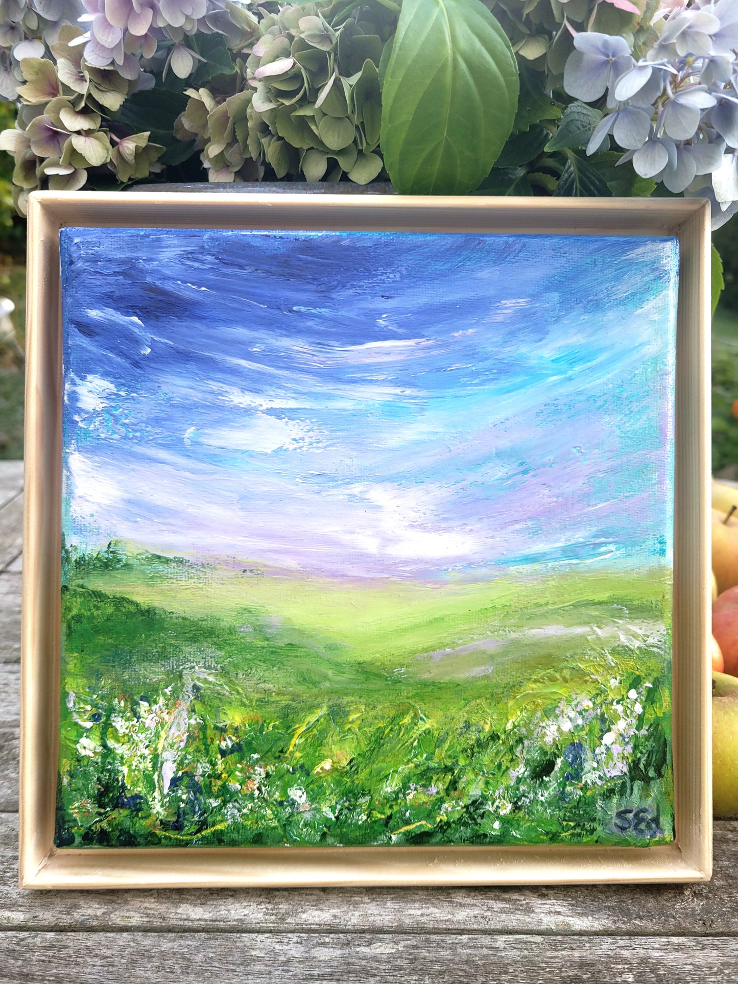 ´Eifel meadows´, 20x20 cm