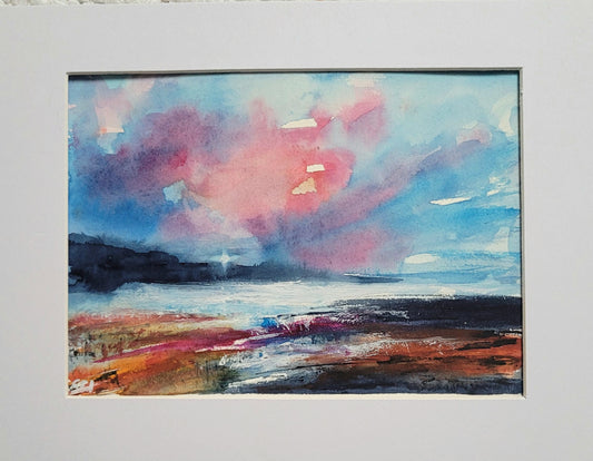 Aquarell´Sunset Vibes II´