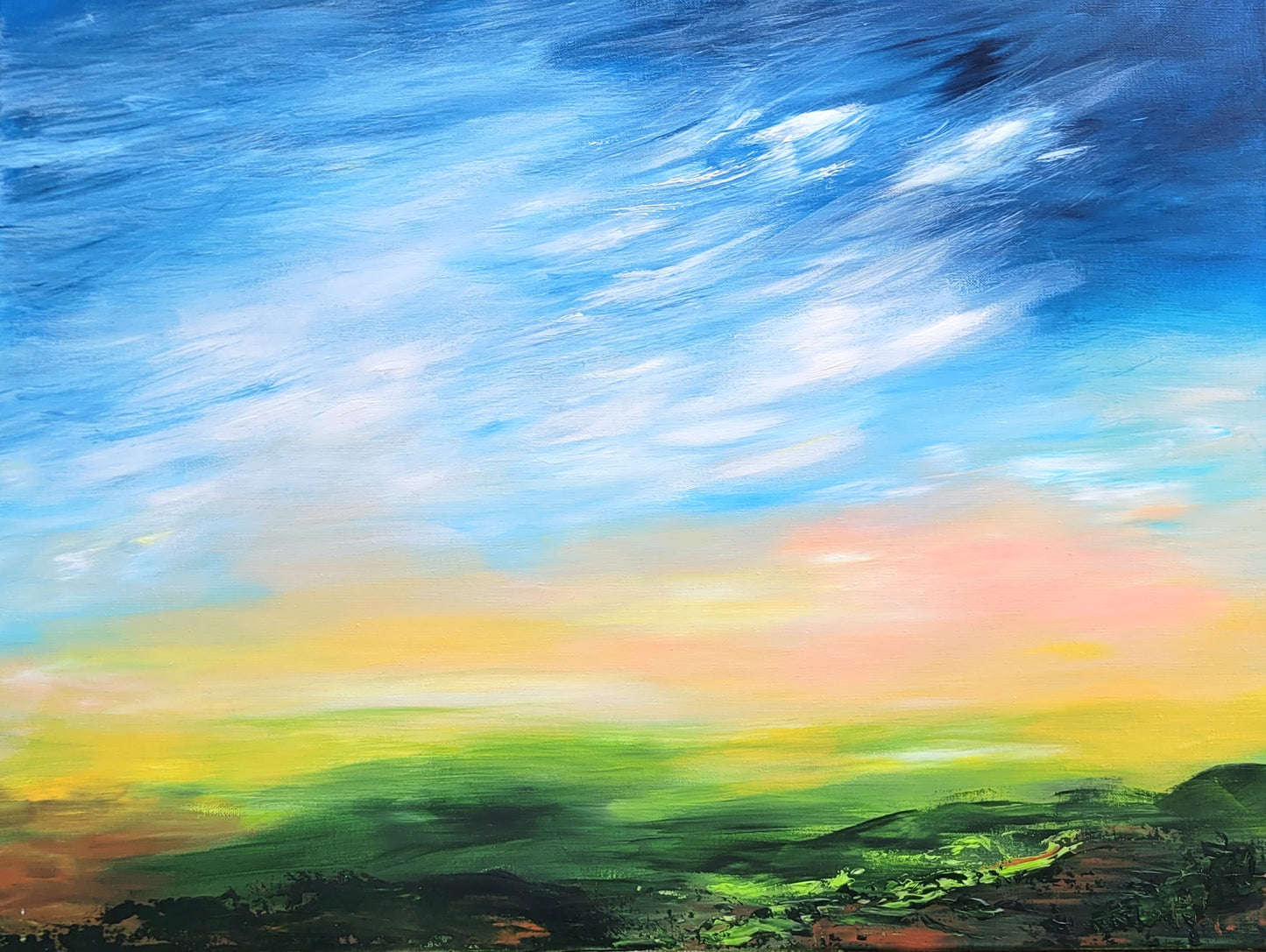 Can you hear the silence? 60 x 80cm