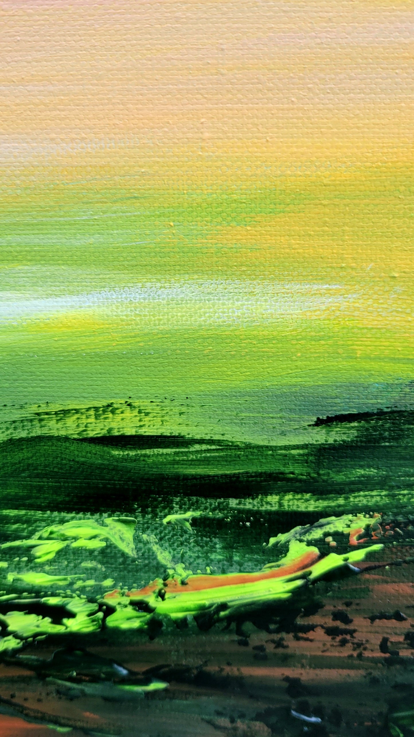 Can you hear the silence? 60 x 80cm