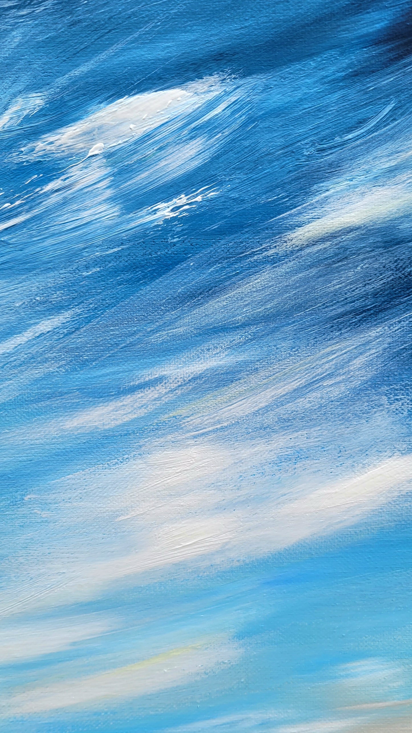 Can you hear the silence? 60 x 80cm