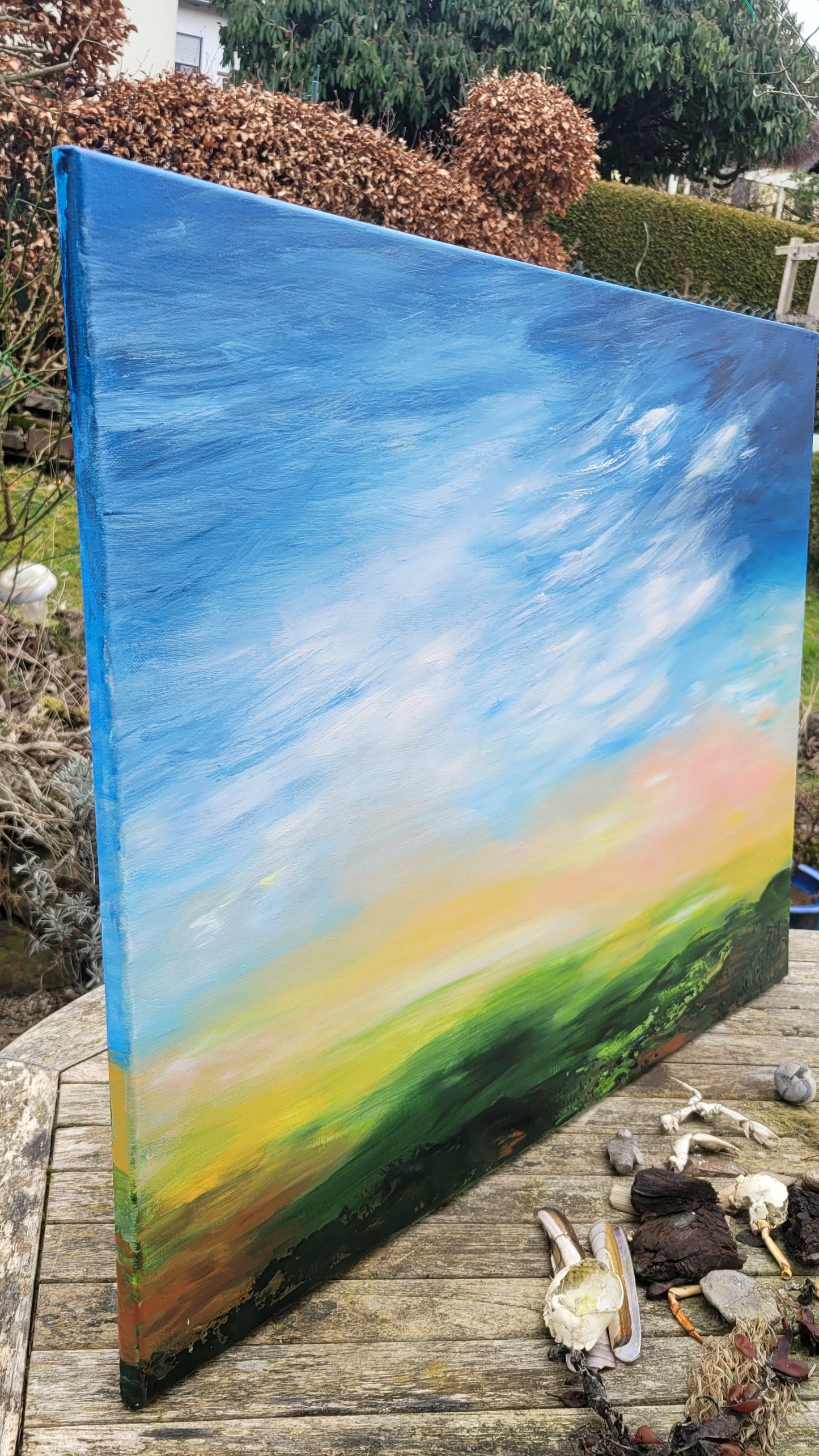 Can you hear the silence? 60 x 80cm