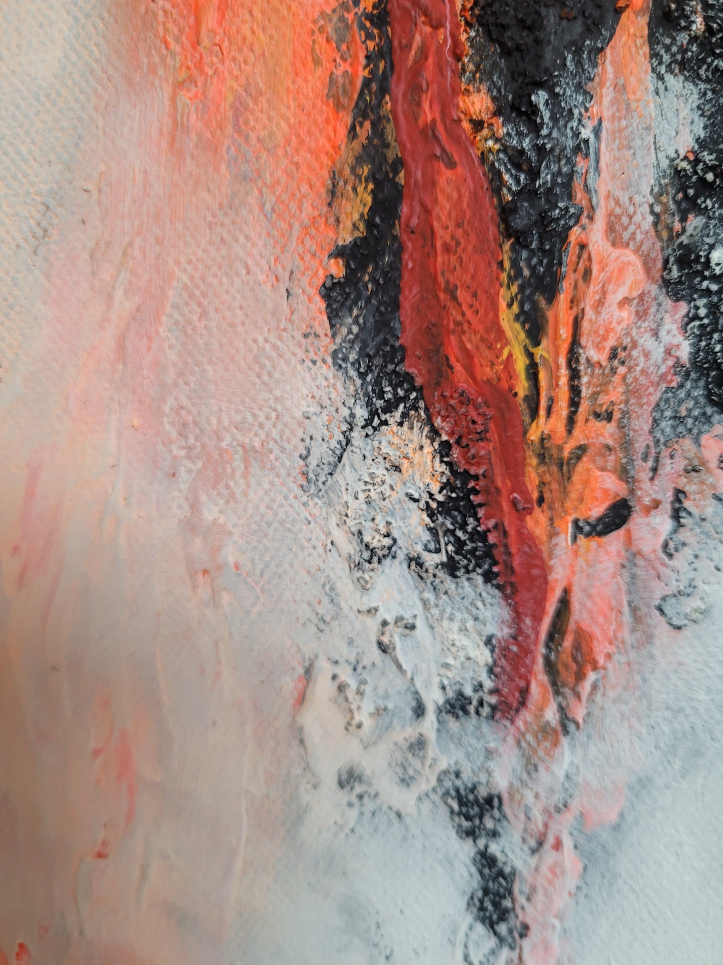 ´Kilauea lava flow´, 80x40 cm