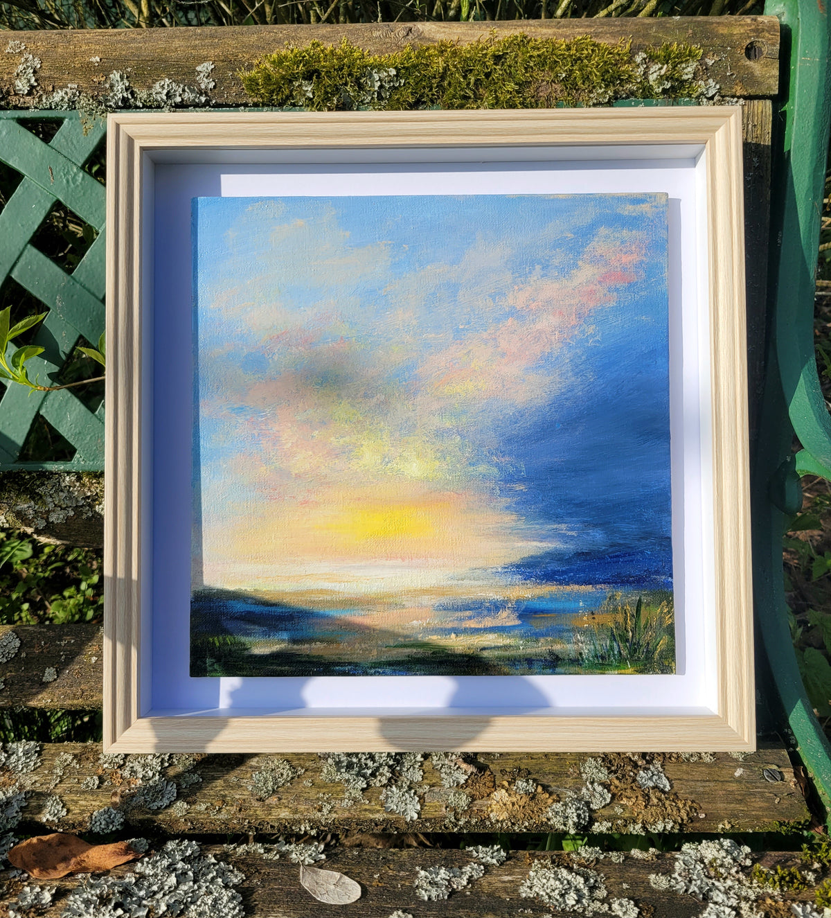 Seascape, 40x40 cm
