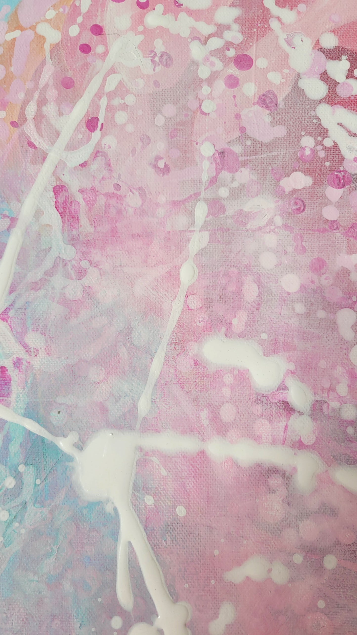 Climbing rose abundance II,  80x120 cm