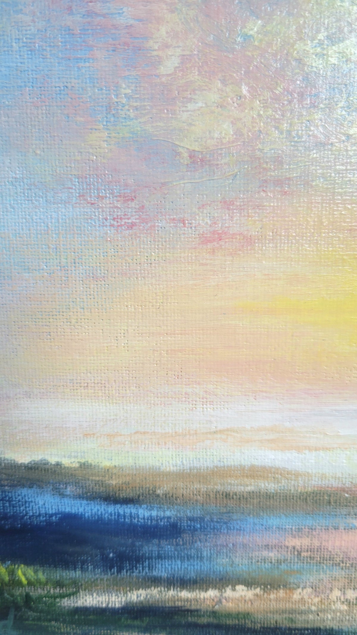 Seascape, 40x40 cm