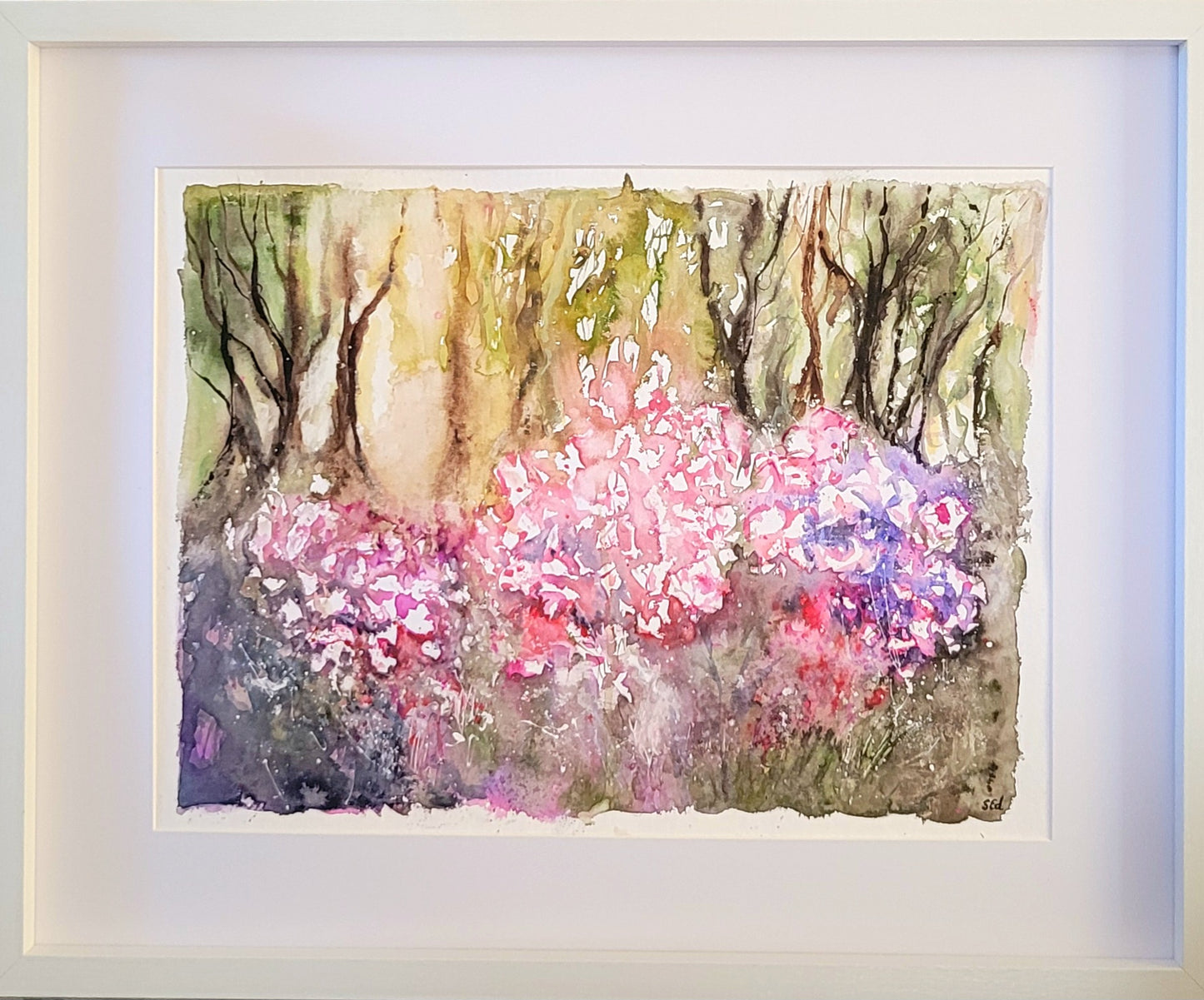 Watercolour ´Morning light´, 30x40cm