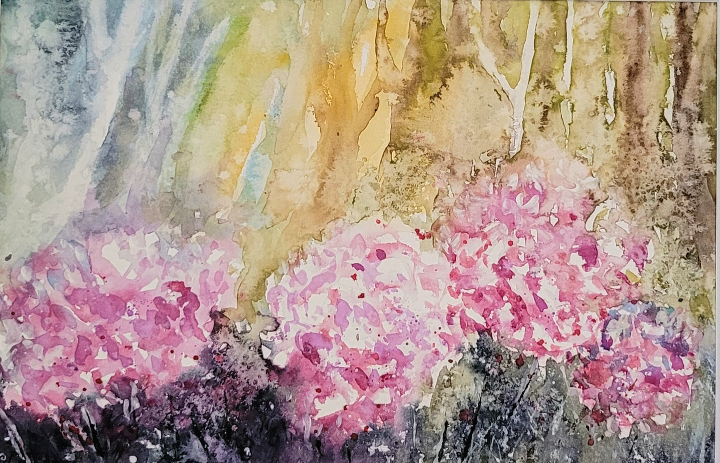 Watercolor ´Morninglight II´, 20x30cm