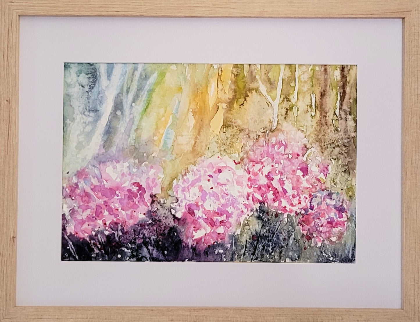 Watercolor ´Morninglight II´, 20x30cm