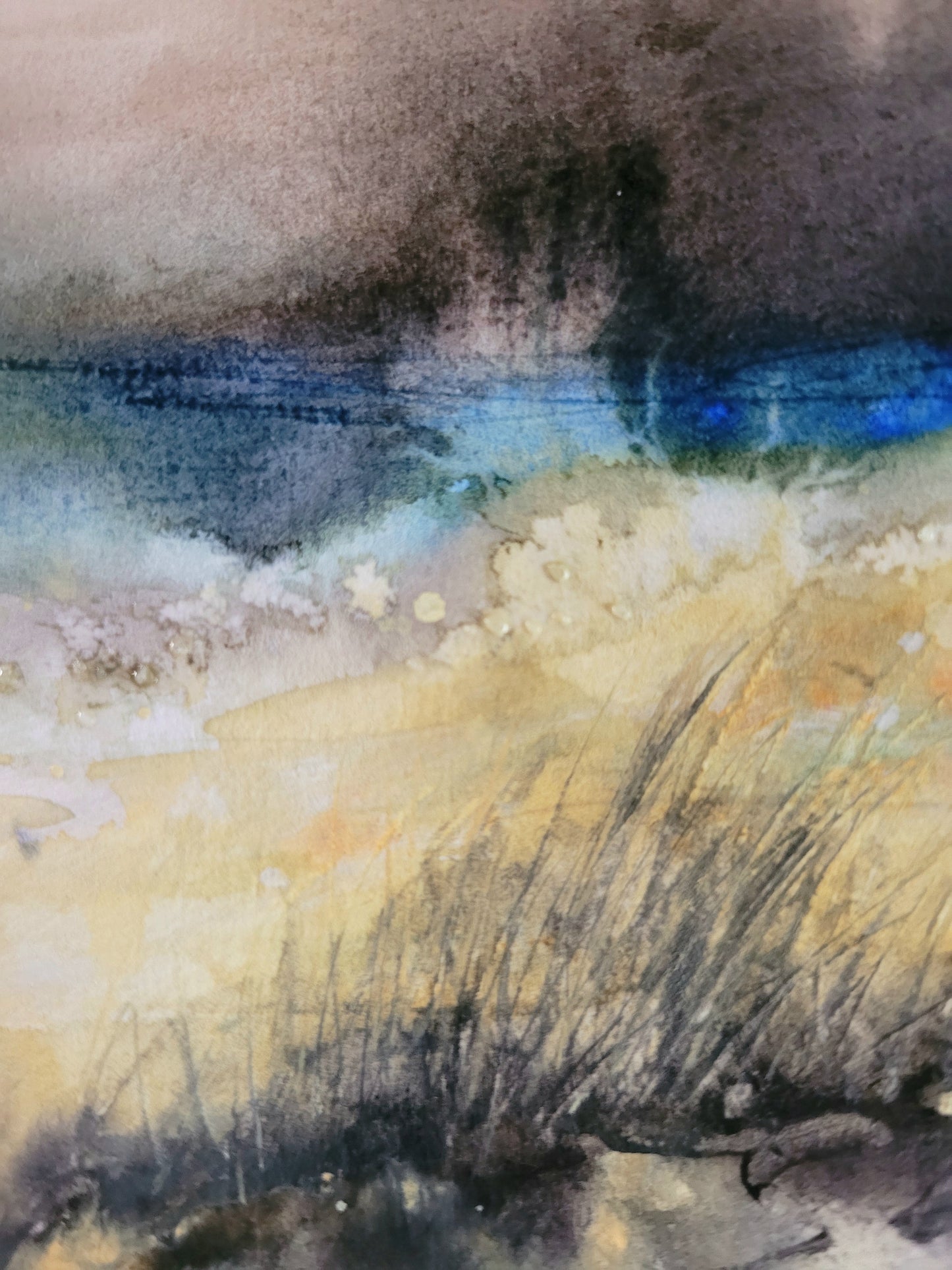 Watercolor ´Híking to where your soul takes you´,  20x30cm