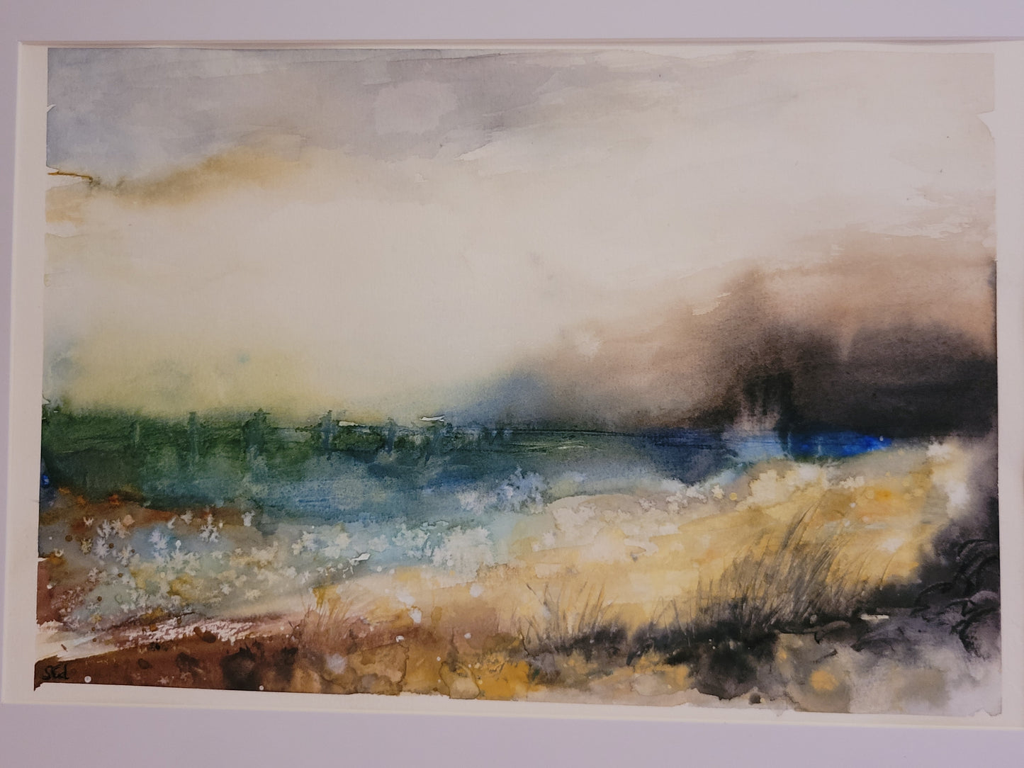 Watercolor ´Híking to where your soul takes you´,  20x30cm