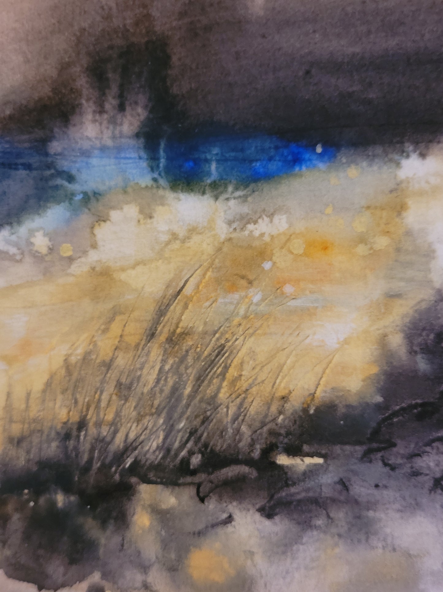 Watercolor ´Híking to where your soul takes you´,  20x30cm