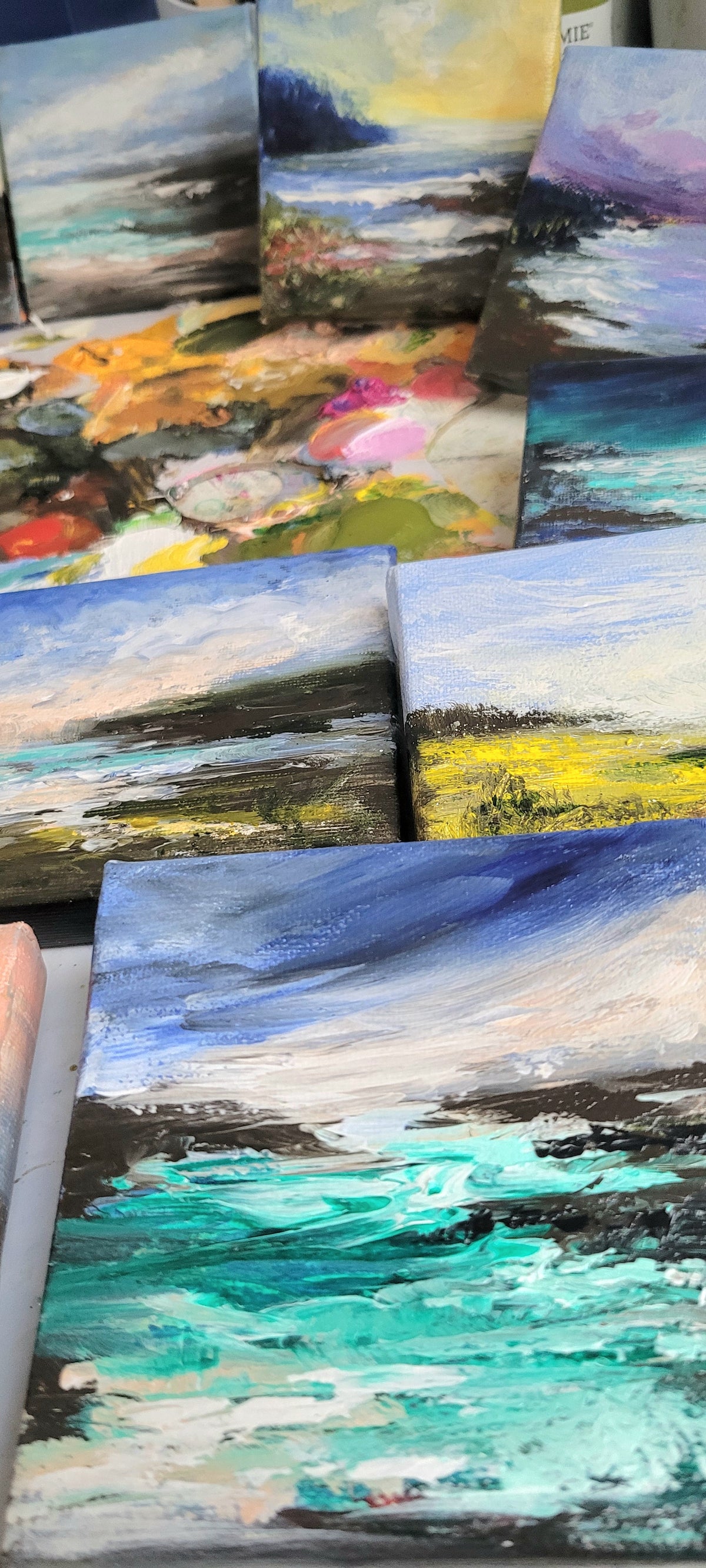 ´Cornwall III´, 10x10 cm