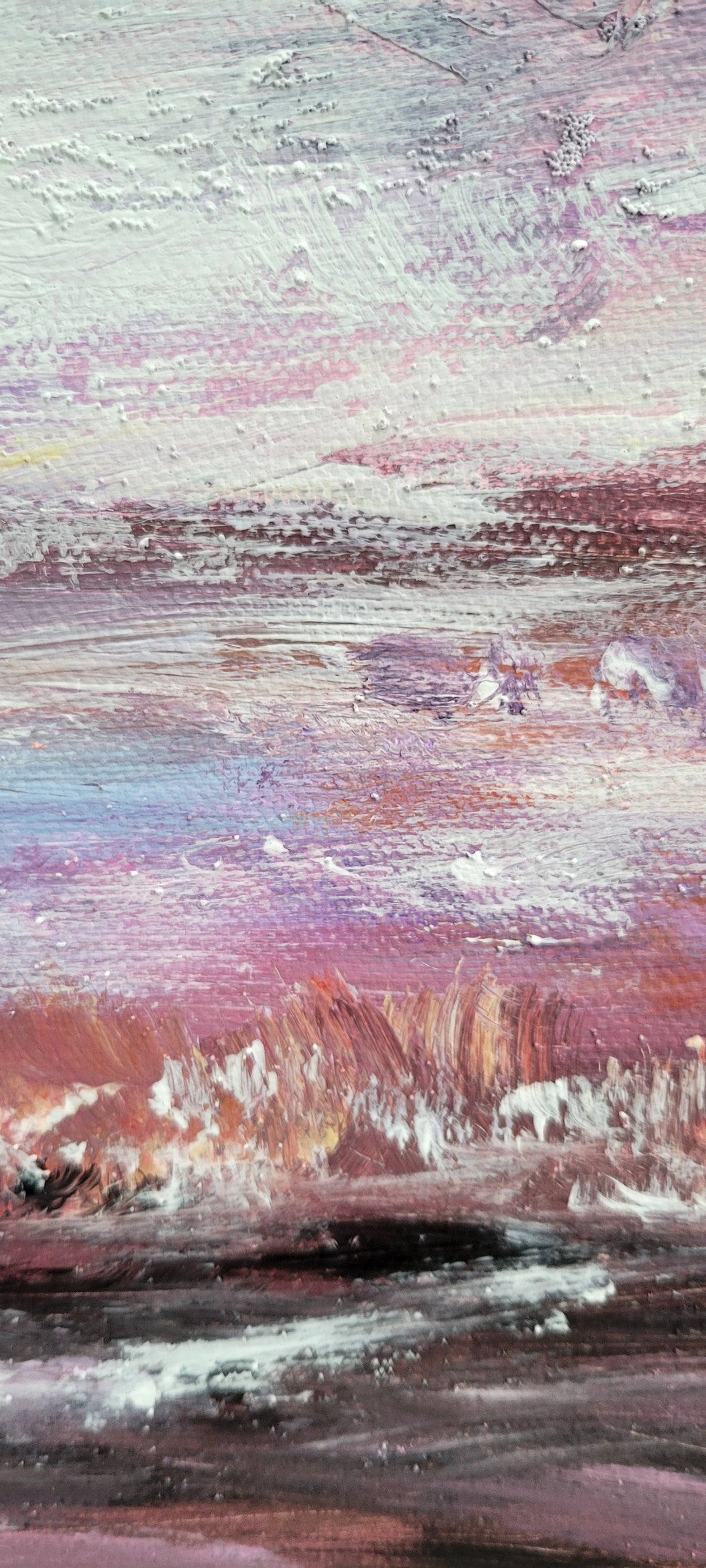 Heathery landscapes´, 40x40cm