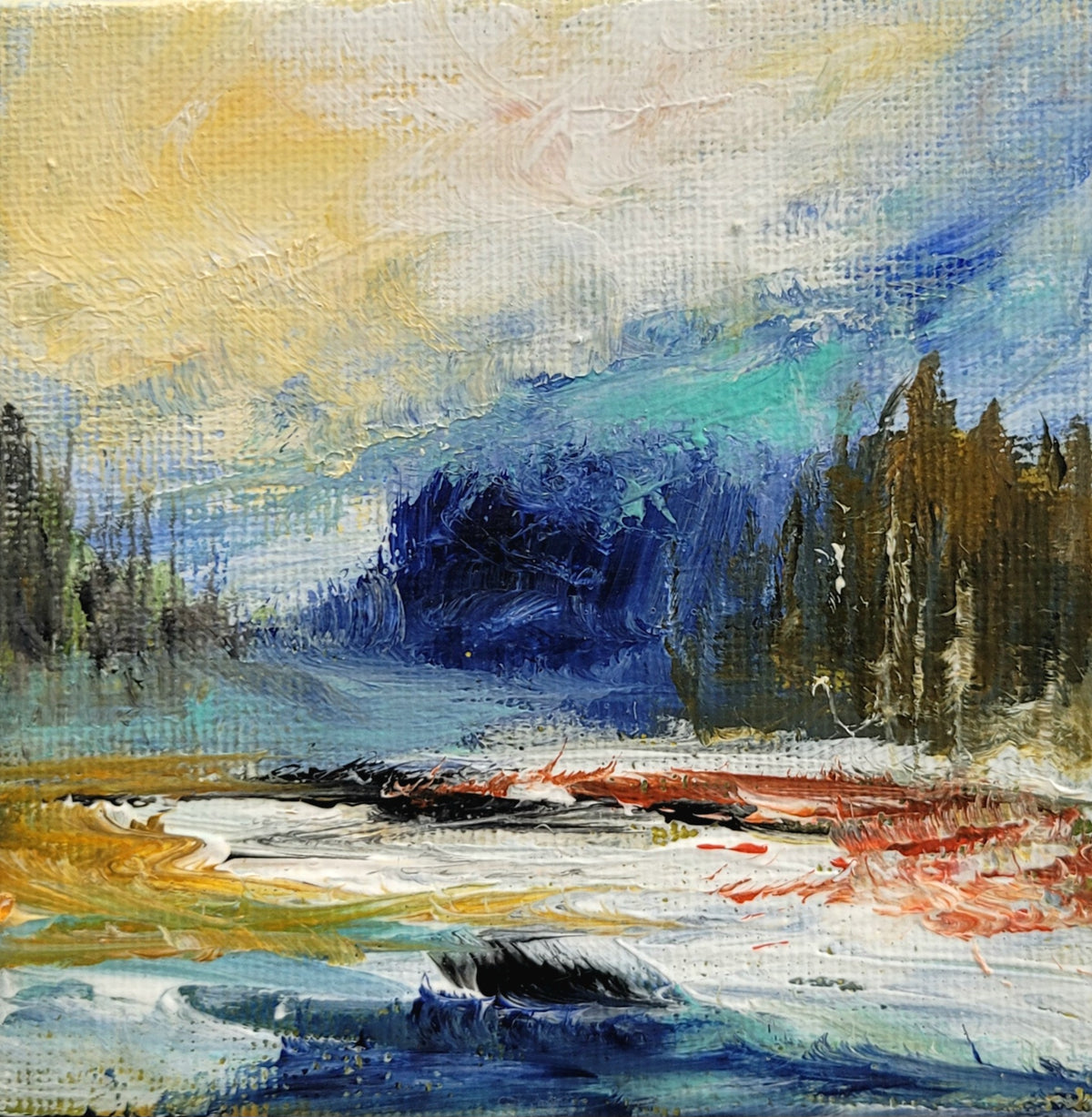 ´Vancouver Island´, 10x10cm
