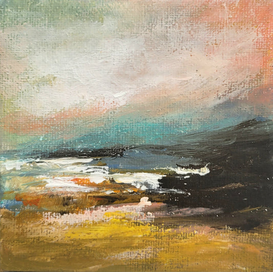 ´California Coast´, 10x10 cm