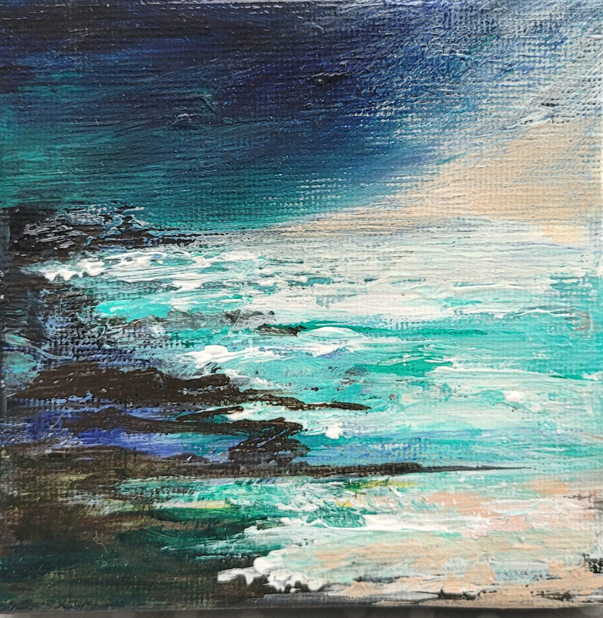 ´Cornwall III´, 10x10 cm