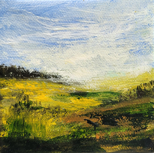´Eifel III´, 10x10 cm