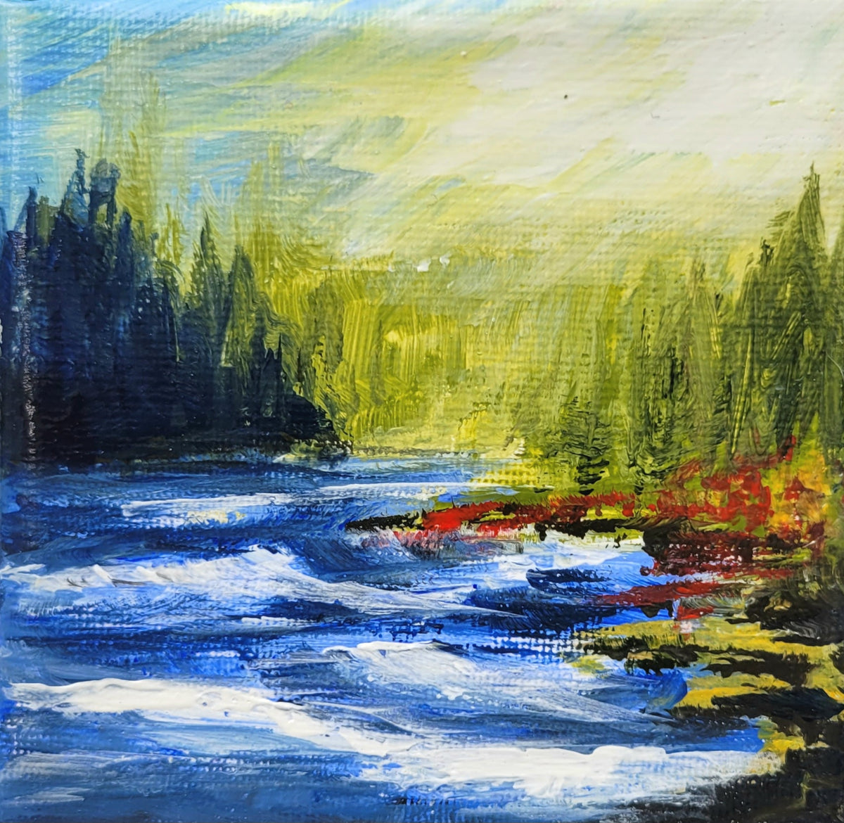 ´Vancouver Island III´, 10x10cm