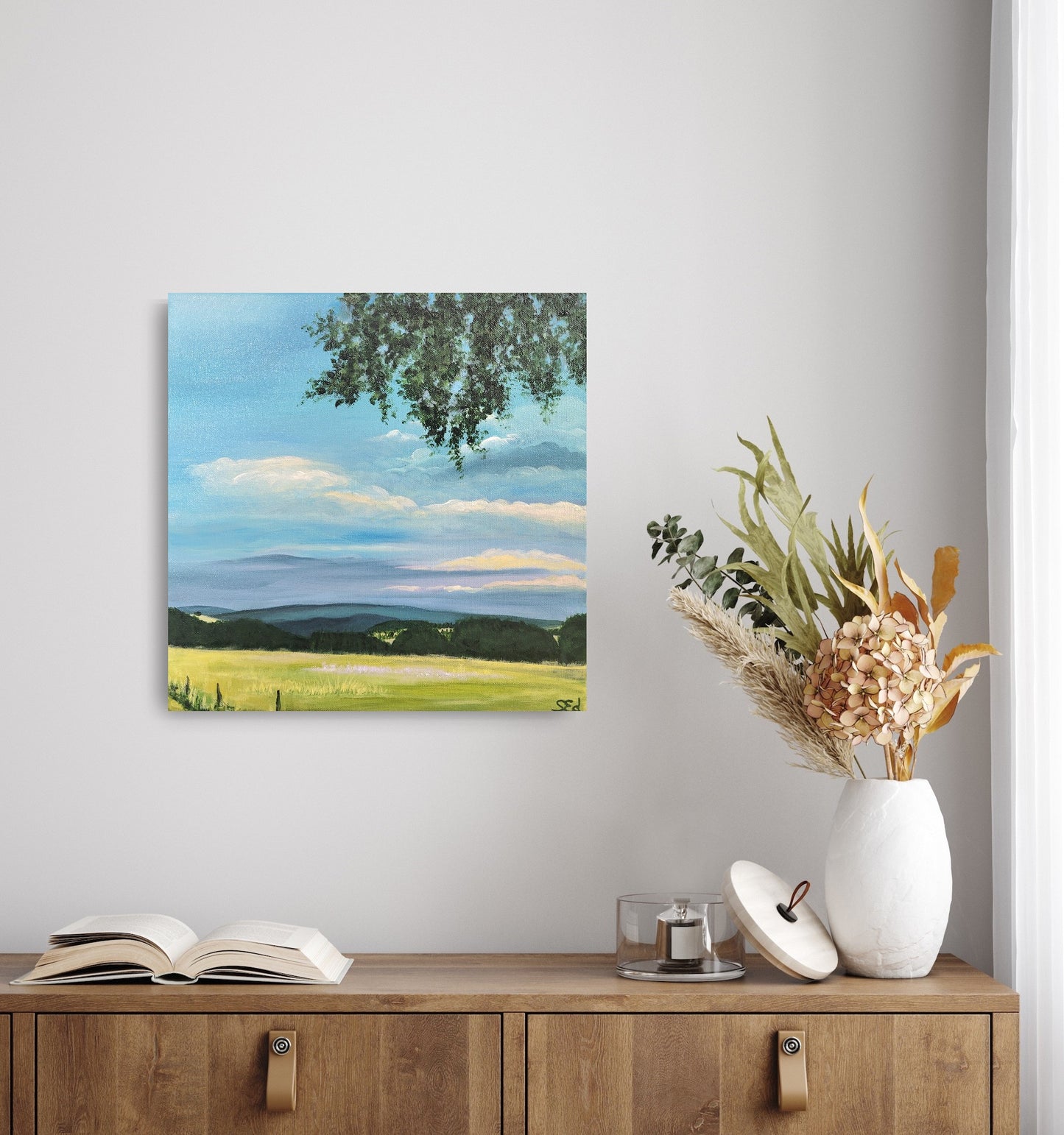 Golden Hour, 30x30cm