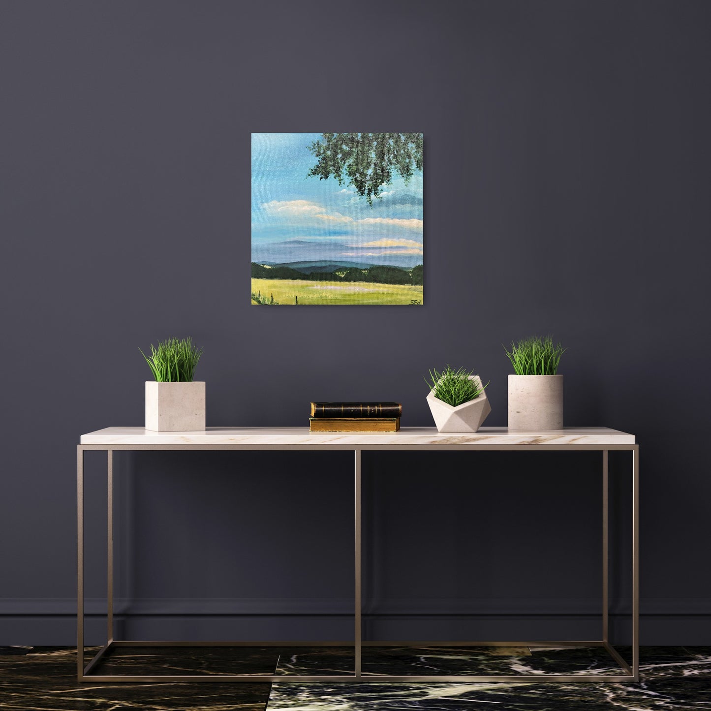 Golden Hour, 30x30cm