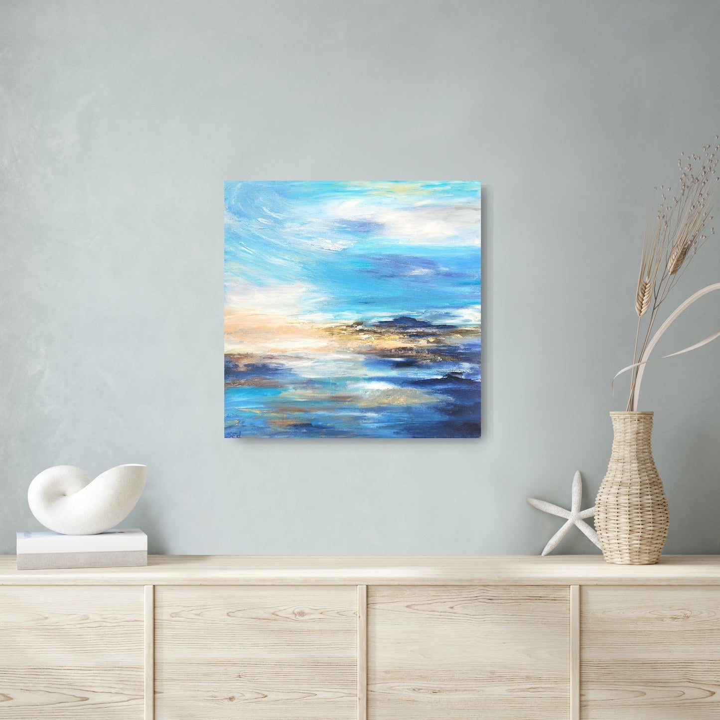 Atlantic Shores, 40x40 cm
